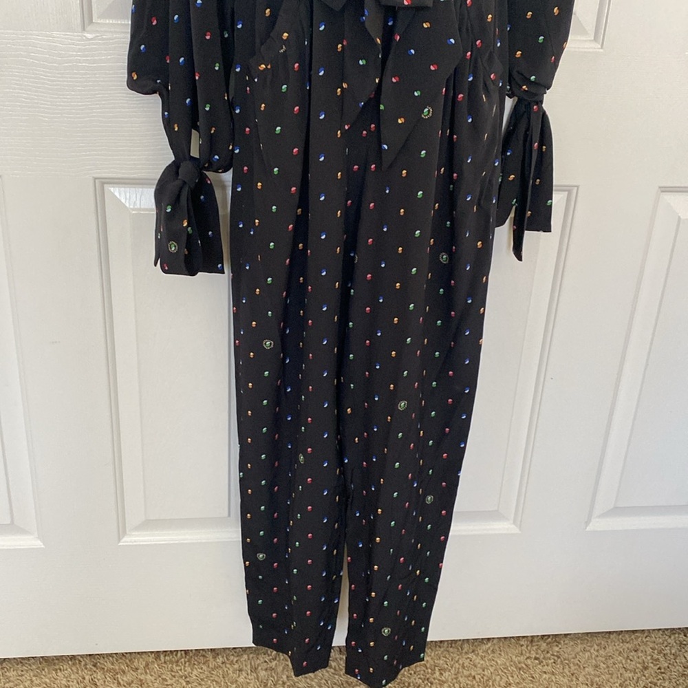 Stella McCartney Keira Silk Jumpsuit Sz 6 - Picture 7 of 15